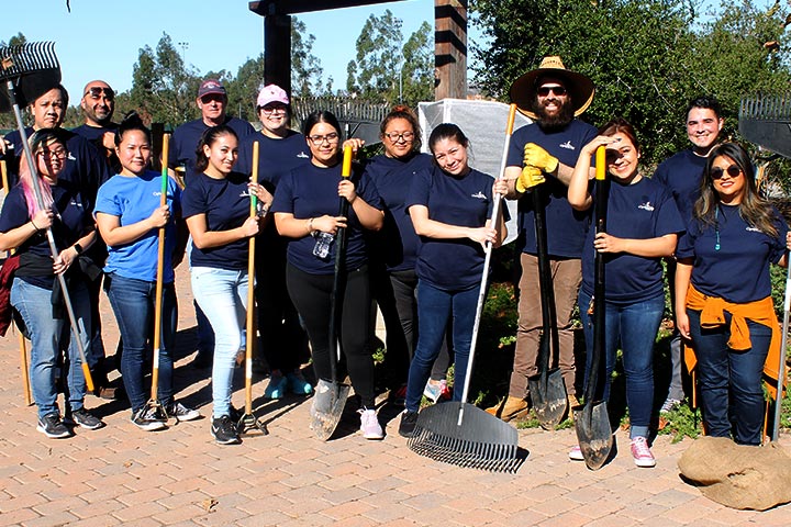 Coastkeepers Garden cleanup